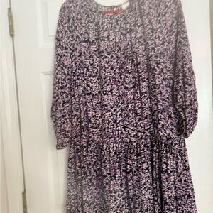 H&M Floral Dress - Black and Pink